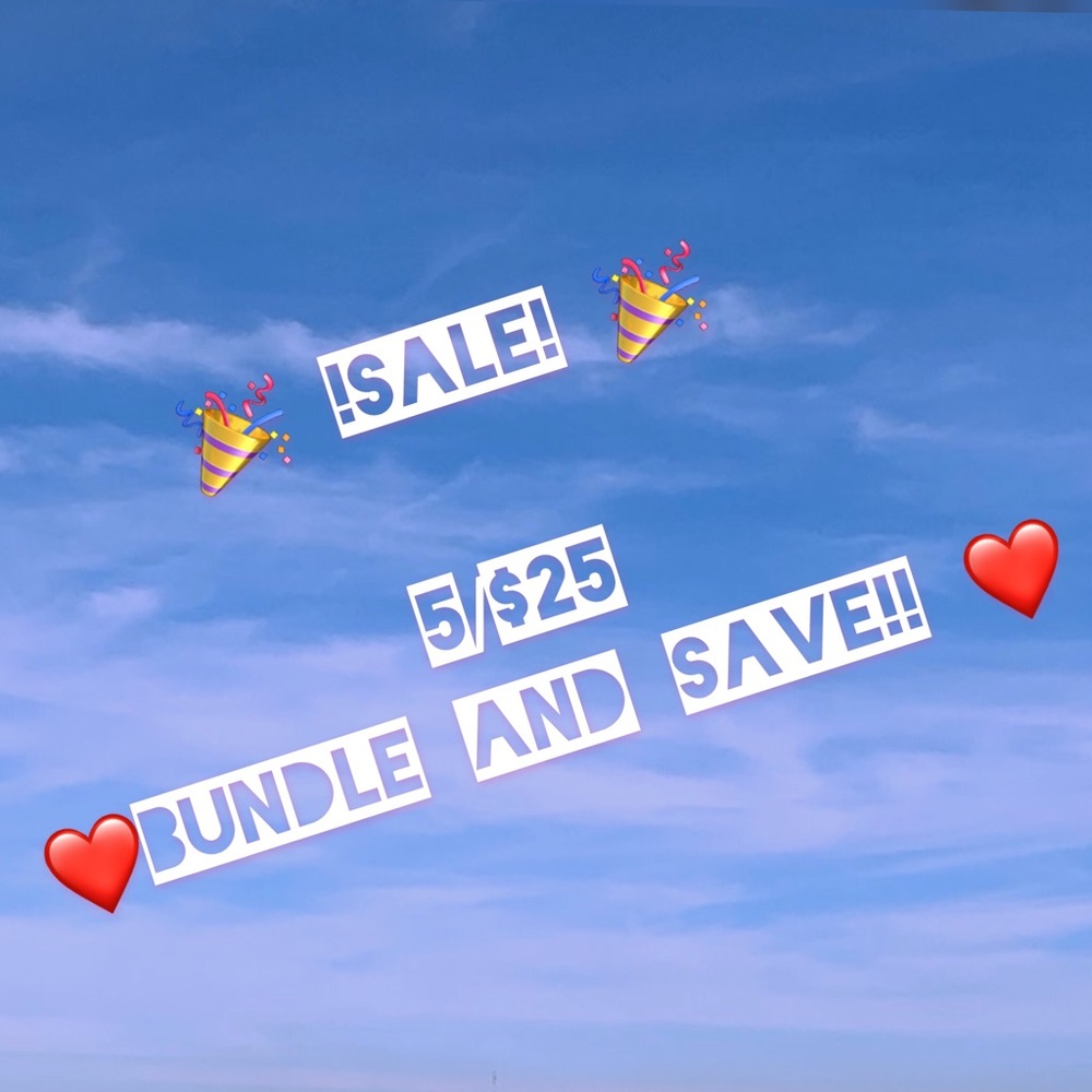 5/$25 ❤️ Mix and match